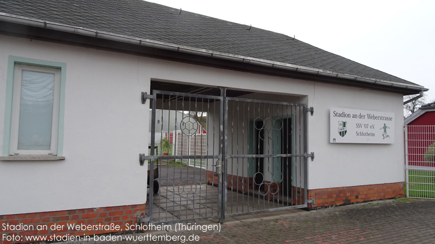 Schlotheim, Stadion an der Weberstraße