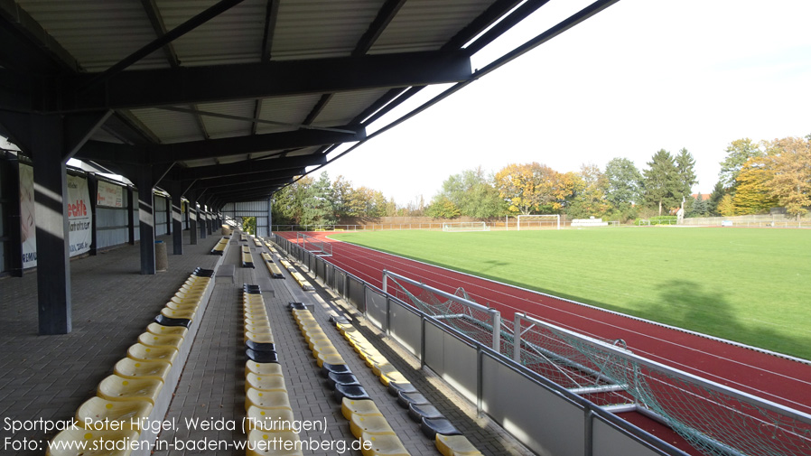 Weida, Sportplatz Roter Hügel